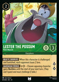 Lester the Possum - Park Mascot Disney Lorcana card