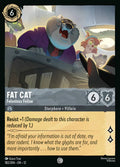 Fat Cat - Felonious Feline Disney Lorcana card