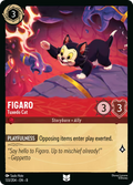 Figaro - Tuxedo Cat Disney Lorcana card