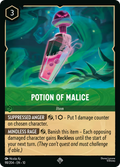 Potion of Malice Disney Lorcana card