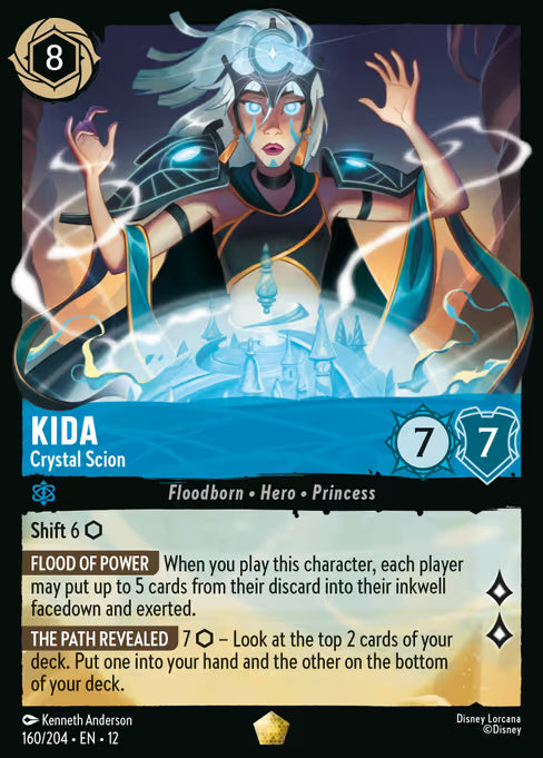 Kida - Crystal Scion Disney Lorcana card
