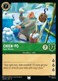 Chien-Po - Snow Warrior Disney Lorcana card