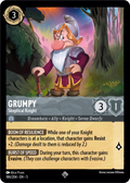 Grumpy - Skeptical Knight Disney Lorcana card