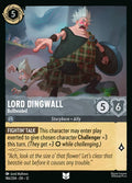 Lord Dingwall - Bullheaded Disney Lorcana card