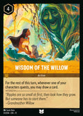 Wisdom of the Willow Disney Lorcana card