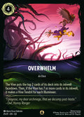 Overwhelm Disney Lorcana card