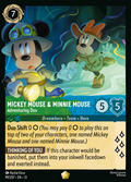 Mickey Mouse & Minnie Mouse - Adventuring Duo Disney Lorcana card