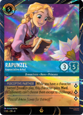 Rapunzel - Appreciative Artist Disney Lorcana card
