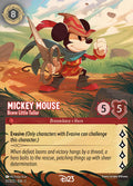 Mickey Mouse - Brave Little Tailor Disney Lorcana card