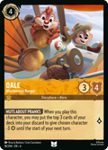 Dale - Mischievous Ranger Disney Lorcana card