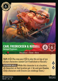 Carl Fredricksen & Russell - Intrepid Explorers Disney Lorcana card