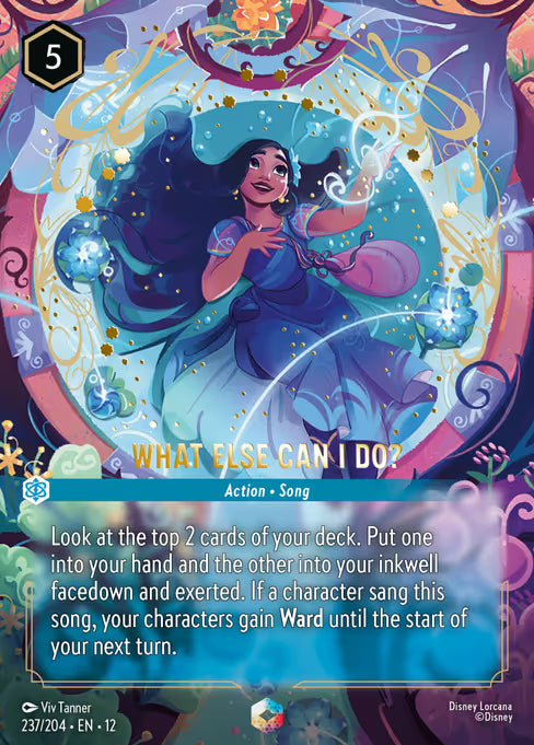 What Else Can I Do? Disney Lorcana card