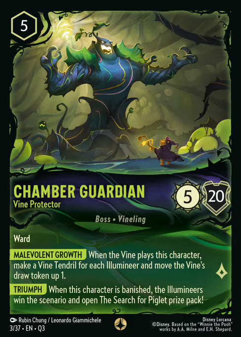 Chamber Guardian - Vine Protector Disney Lorcana card