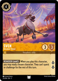 Sven - Reindeer Steed Disney Lorcana card