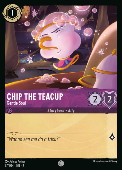 Chip the Teacup - Gentle Soul Disney Lorcana card
