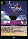 Pinocchio - On the Run Disney Lorcana card