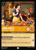Snow White - Unexpected Houseguest Disney Lorcana card