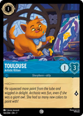 Toulouse - Artistic Kitten Disney Lorcana card