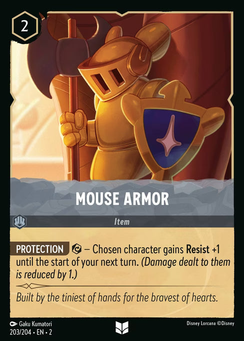 Mouse Armor Disney Lorcana card