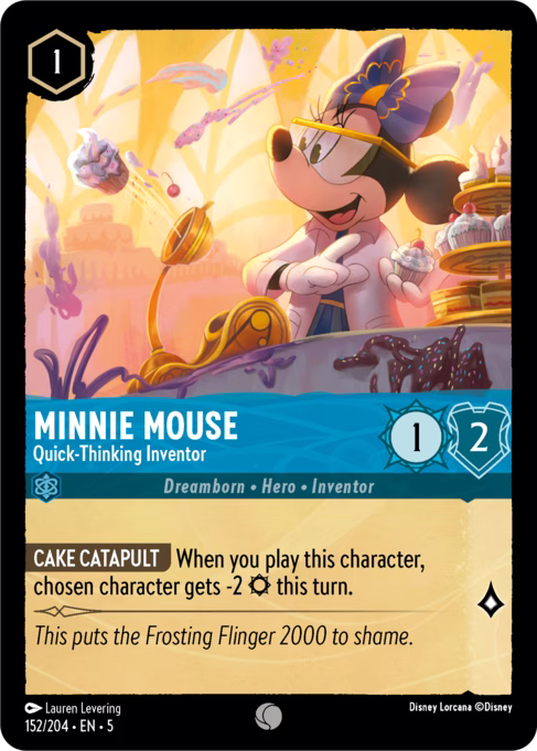 Minnie Mouse - Quick-Thinking Inventor Disney Lorcana card