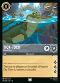 Tick-Tock - Canal Croc Disney Lorcana card