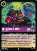 The Horned King - Wicked Ruler Disney Lorcana card