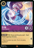 Elsa - Fierce Protector Disney Lorcana card