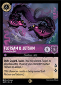 Flotsam & Jetsam - Entangling Eels Disney Lorcana card