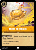 Amber Chromicon Disney Lorcana card