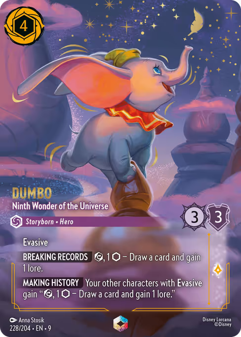 Dumbo - Ninth Wonder of the Universe Disney Lorcana card