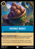 Coconut Basket Disney Lorcana card