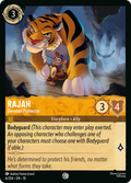 Rajah - Devoted Protector Disney Lorcana card