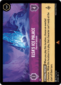 Elsa's Ice Palace - Place of Solitude Disney Lorcana card