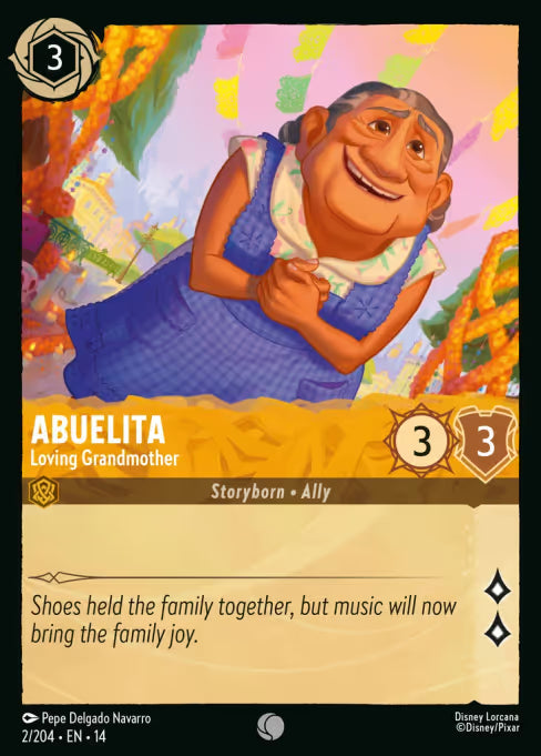 Abuelita - Loving Grandmother Disney Lorcana card