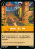 Bruno's Return Disney Lorcana card