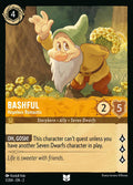 Bashful - Hopeless Romantic Disney Lorcana card