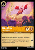 Sebastian - Court Composer Disney Lorcana card