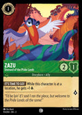 Zazu - Steward of the Pride Lands Disney Lorcana card
