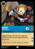 Dewey - Showy Nephew Disney Lorcana card
