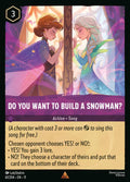Do You Want to Build A Snowman? Disney Lorcana card