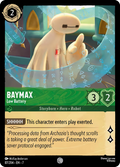 Baymax - Low Battery Disney Lorcana card