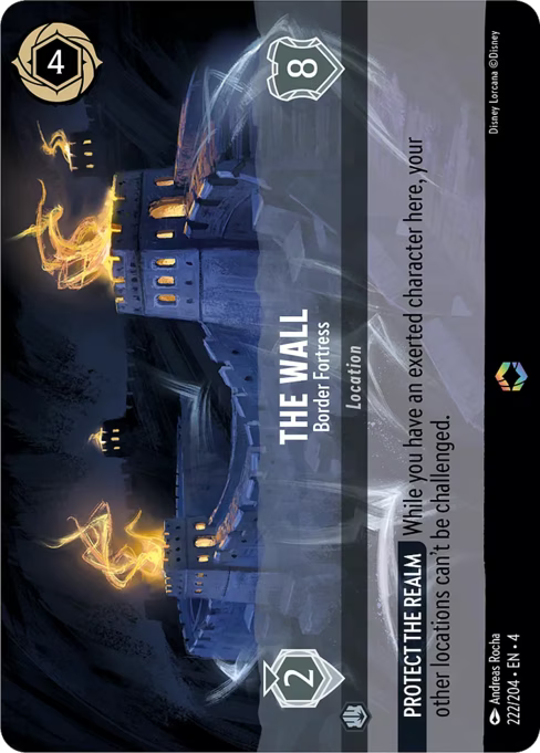 The Wall - Border Fortress Disney Lorcana card