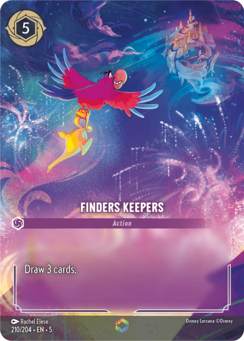 Finders Keepers Disney Lorcana card