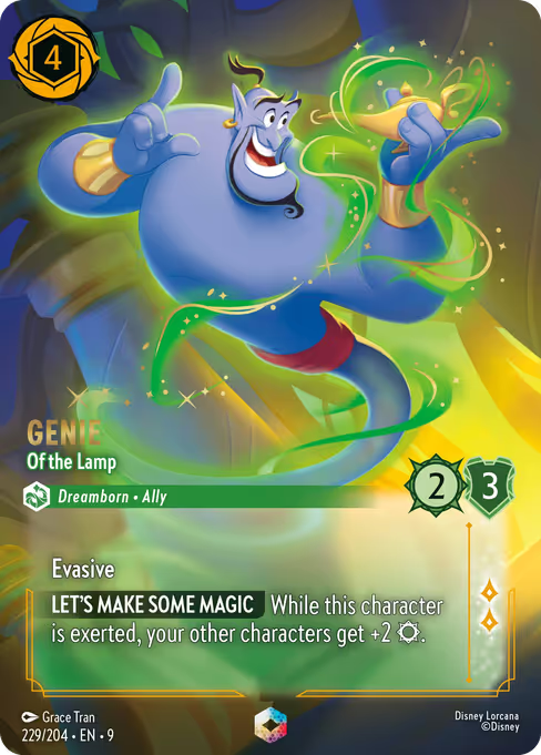 Genie - Of the Lamp Disney Lorcana card