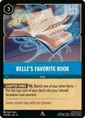 Belle's Favorite Book Disney Lorcana card