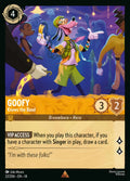 Goofy - Knows the Band Disney Lorcana card