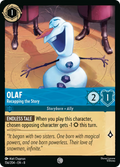 Olaf - Recapping the Story Disney Lorcana card
