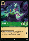 Ursula - Deceiver Disney Lorcana card