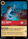 Milo Thatch - Undaunted Scholar Disney Lorcana card