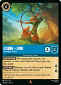 Robin Hood - Unrivaled Archer Disney Lorcana card